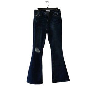 Vervet High Rise Flare Stretch Jean, Size 29